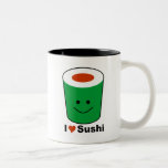 Jag älskar Sushi Mugg