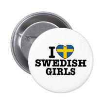 Jag älskar svenska flickor nål
