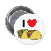 Jag älskar tacosen knappar