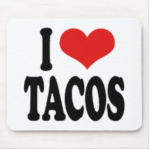 Jag älskar tacosen musmatta
