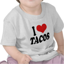 Jag älskar tacosen t-shirts