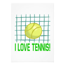 Jag älskar tennis personliga tillkännagivanden