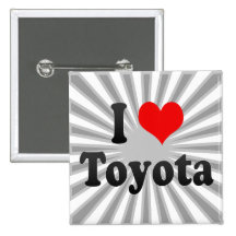 Jag älskar Toyota, Japan. Aisuru Toyota, Japan Knapp