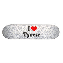 Jag älskar Tyrese Anpassad Skate Board