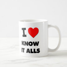 Jag älskar vet det Alls Kaffe Kopp