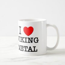 Jag älskar Viking metall Kaffe Mugg