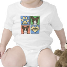 Jag älskar walesiska Corgis för kofta T-shirt
