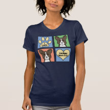 Jag älskar walesiska Corgis för kofta Tee Shirt