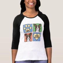 Jag älskar walesiska Corgis för kofta Tshirts