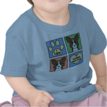 Jag älskar walesiska Corgis för kofta Tshirts