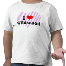 Jag älskar Wildwood, United States T Shirt