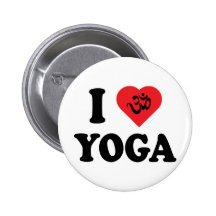 Jag älskar Yogagåvan Pins