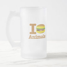 Jag äter djur kaffe mugg