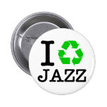 Jag återanvänder Jazz Knappar Med Nål