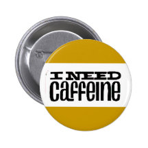 Jag behöver koffein knapp med nål