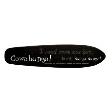 Jag behöver mer kofis. Cowabunga! Den är kall! Skateboard Decks