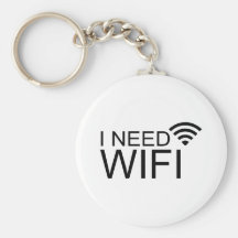 Jag behöver wifiinternet nyckelring