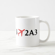 Jag flyger 2A3 - den Larsen fjärdflygplatsen, den  Kaffe Kopp