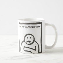 Jag förmiddagbran tackar dig kaffe koppar