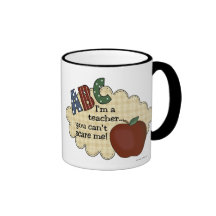 Jag förmiddagen en lärare… dig kan inte skrämma mi kaffe mugg