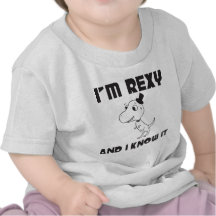 Jag förmiddagen Rexy och jag vet den T-shirt