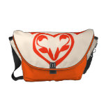 Jag ger min hjärta till dig abstraktart décobärbar messenger bag