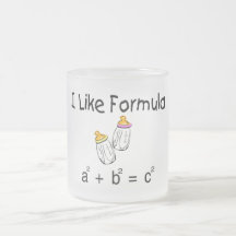 Jag gillar formel kaffe koppar