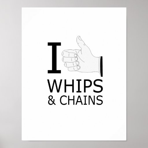 Jag gillar piskar och Chains.png Affisch