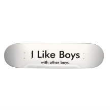 Jag gillar pojkar, med andra boys. skate decks