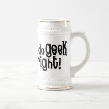 Jag gör Geekhöger Kaffe Koppar