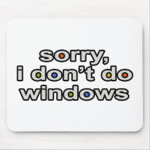 Jag gör inte Windows Mus Mattor