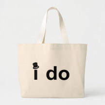 Jag gör (top hat) tote bags