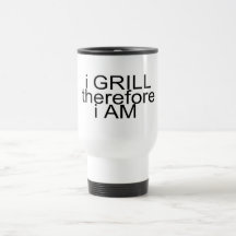 Jag grillar därför mig förmiddagen muggar