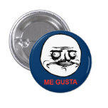JAG GUSTA knäppas Knappar Med Nål