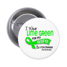 Jag ha på sig den Lyme för frun för limefruktgrönt Knapp