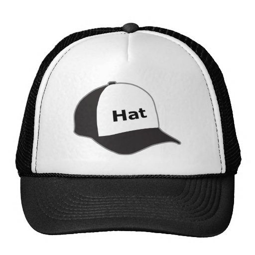 Jag ha på sig en hatt trucker keps