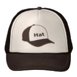 Jag ha på sig en hattbruntversion trucker kepsar