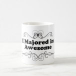 Jag ha som huvudämne i fantastisk kaffe koppar