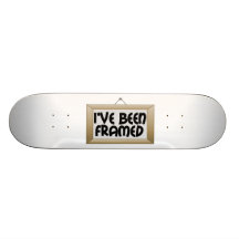 Jag har inramats skateboard deck