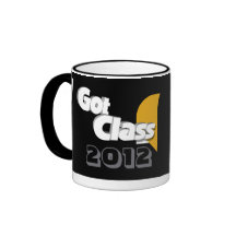 Jag har klassificerar svart 2012 och den guld- mug