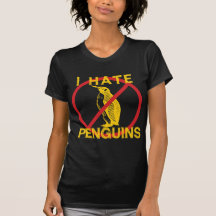Jag hatar pingvin t shirts