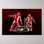 Jag hatar Zombiesvideospelaffischen - Gamerpistol