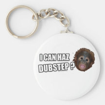 JAG KAN HAZ DUBSTEP? Den LOLz duben kliver Meme Nyckel Ring