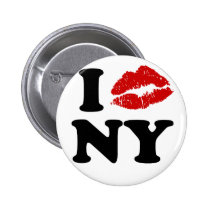 Jag kysser New York knappar