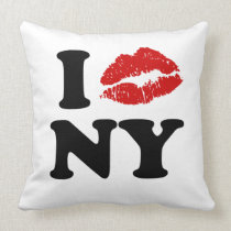 Jag kysser New York kuddar