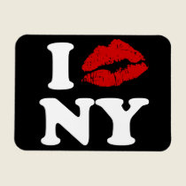 Jag kysser New York premium magneter