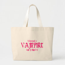 Jag kysste en vampyr, och jag gillade det tygkasse
