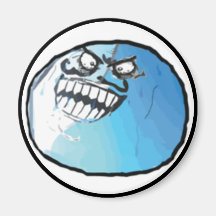 Jag låg komiska Meme Kylskåpmagneter