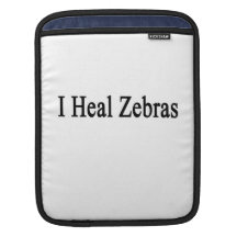 Jag läker zebror sleeves för iPads