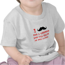 Jag mustaschen dig en rolig ifrågasätta avbildar r tee shirts